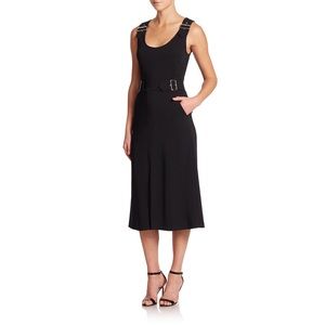 A.L.C Alice Buckle Tab Dress in Black